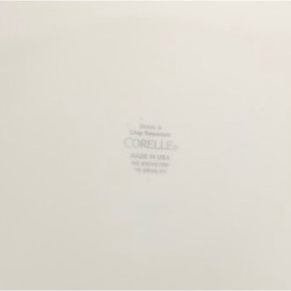 2 Corelle Gypsum 10-1/4" Dinner Plates * pre-owned - Picture 5 of 5